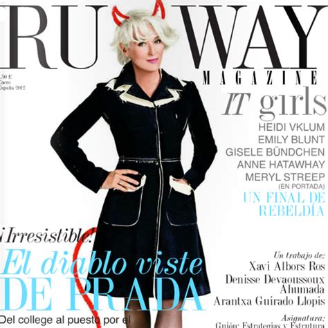 devil wears prada runway magazine.